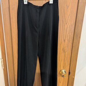 Gerard Darel Business Casual Pleated Straight Leg Black  Dress Pants-10